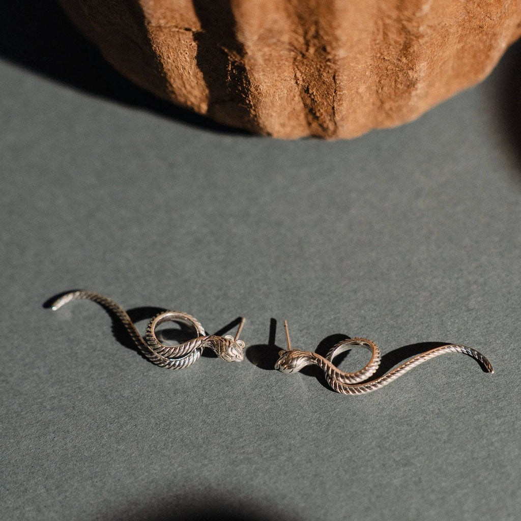 Serpent Whisper Earrings