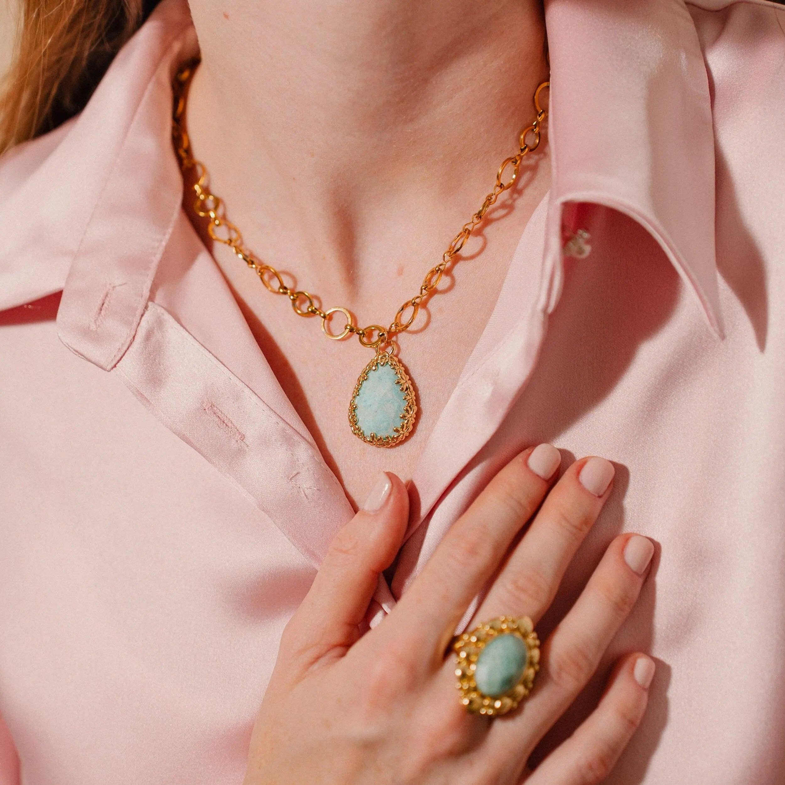 Ocean Whisper Necklace Set