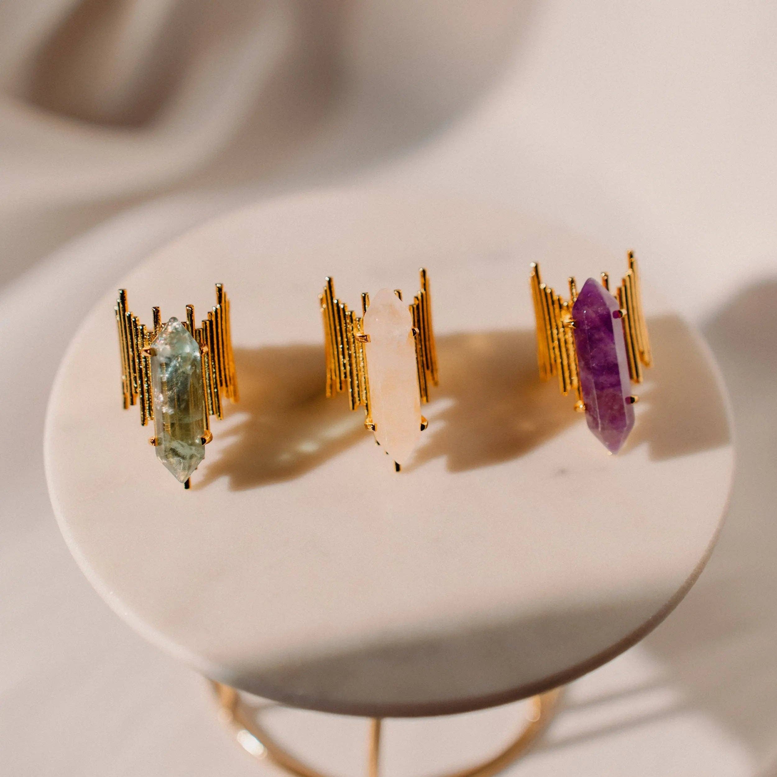 Sanctuary Gem Rings