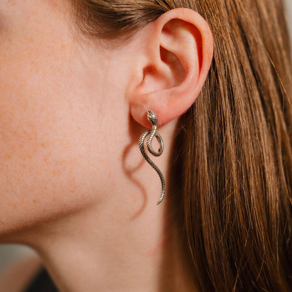 Serpent Whisper Earrings